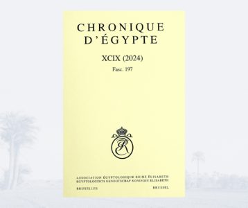 Chronique d’Égypte XCIX (2024) - Fasc. 197