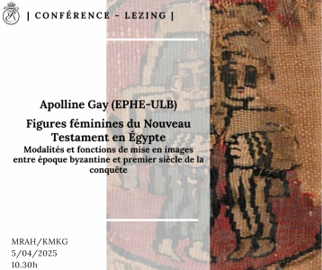 Conférence ; Figures féminines du Nouveau Testament en Égypte.
